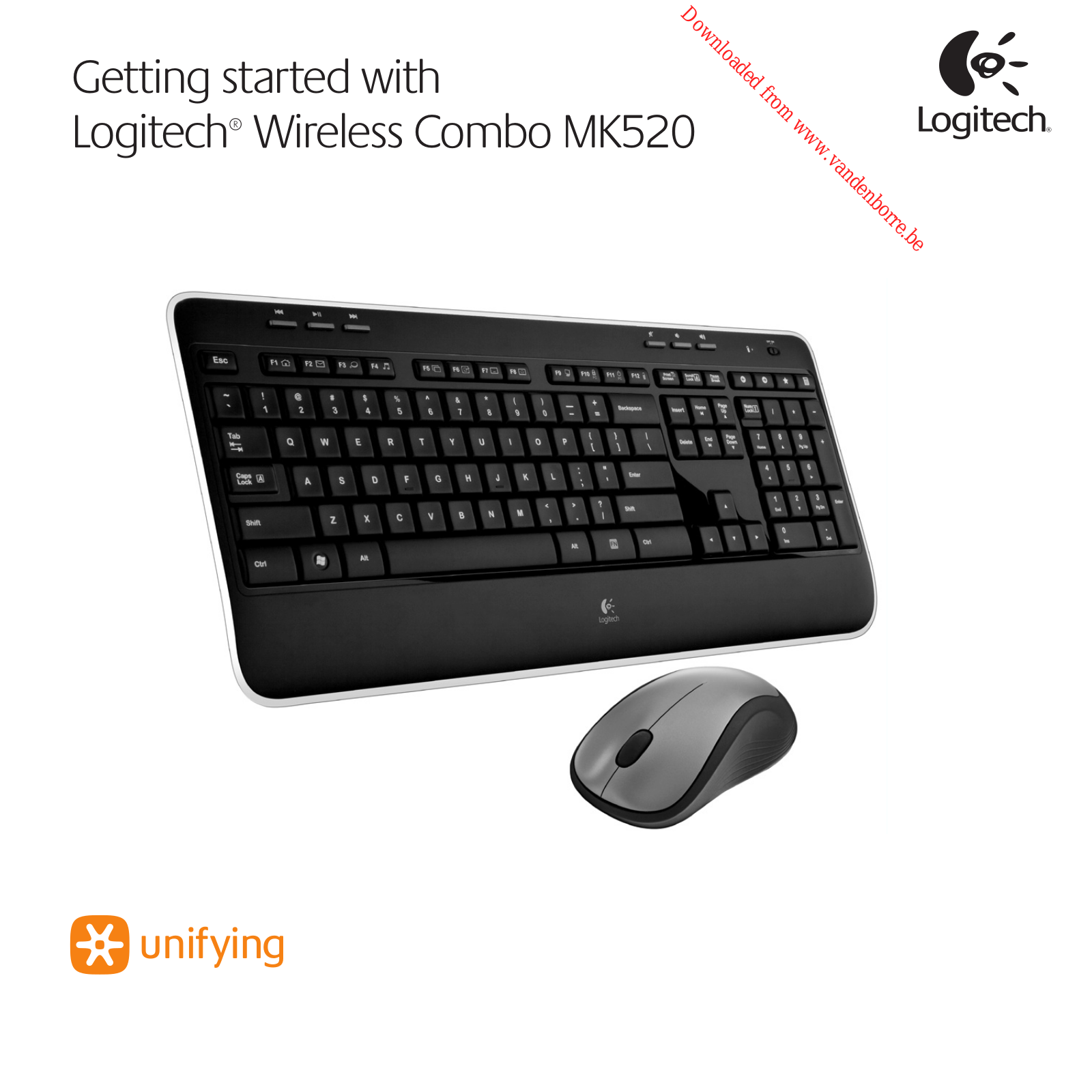 LOGITECH MK520 User Manual