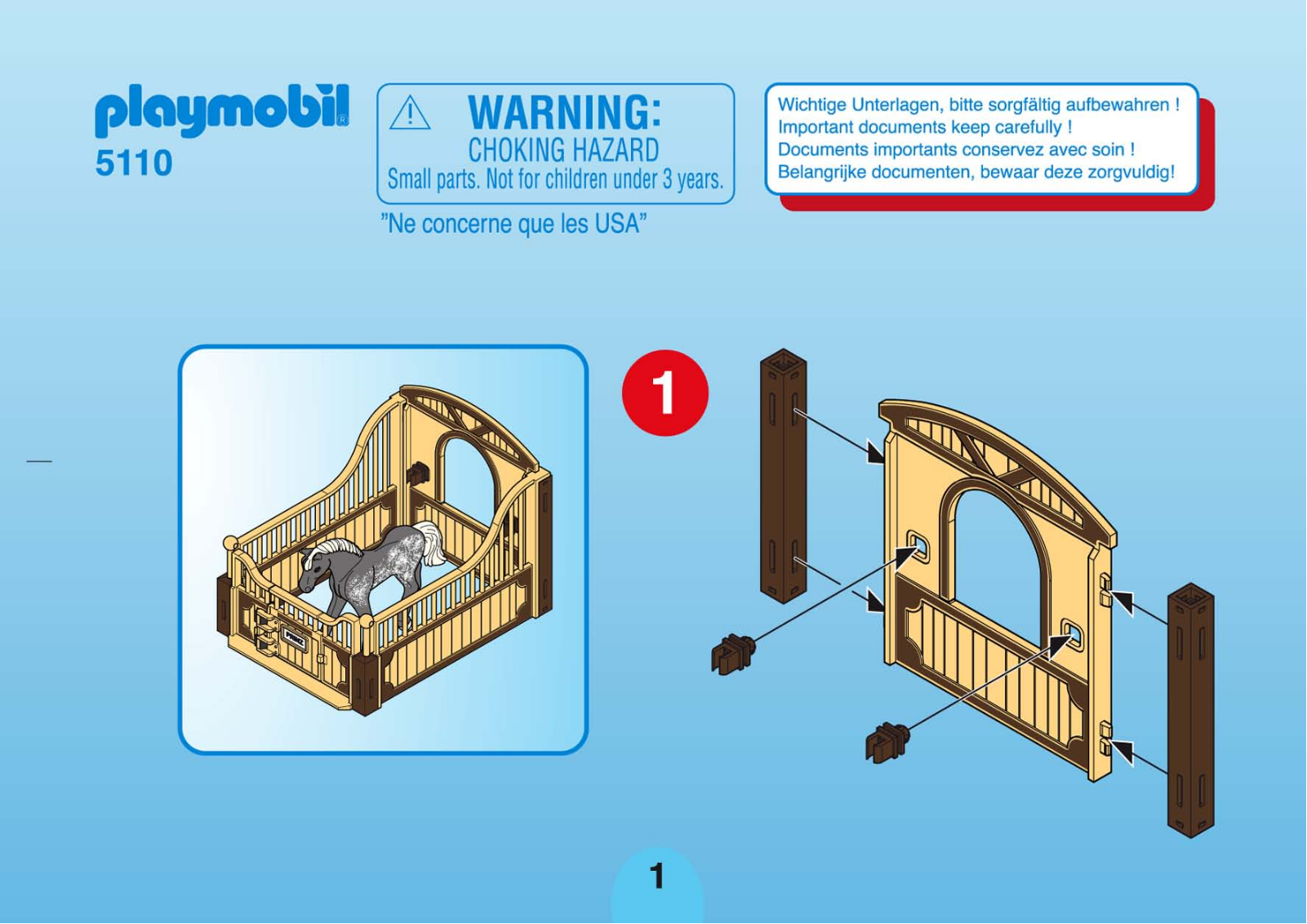 Playmobil 5110 Instructions