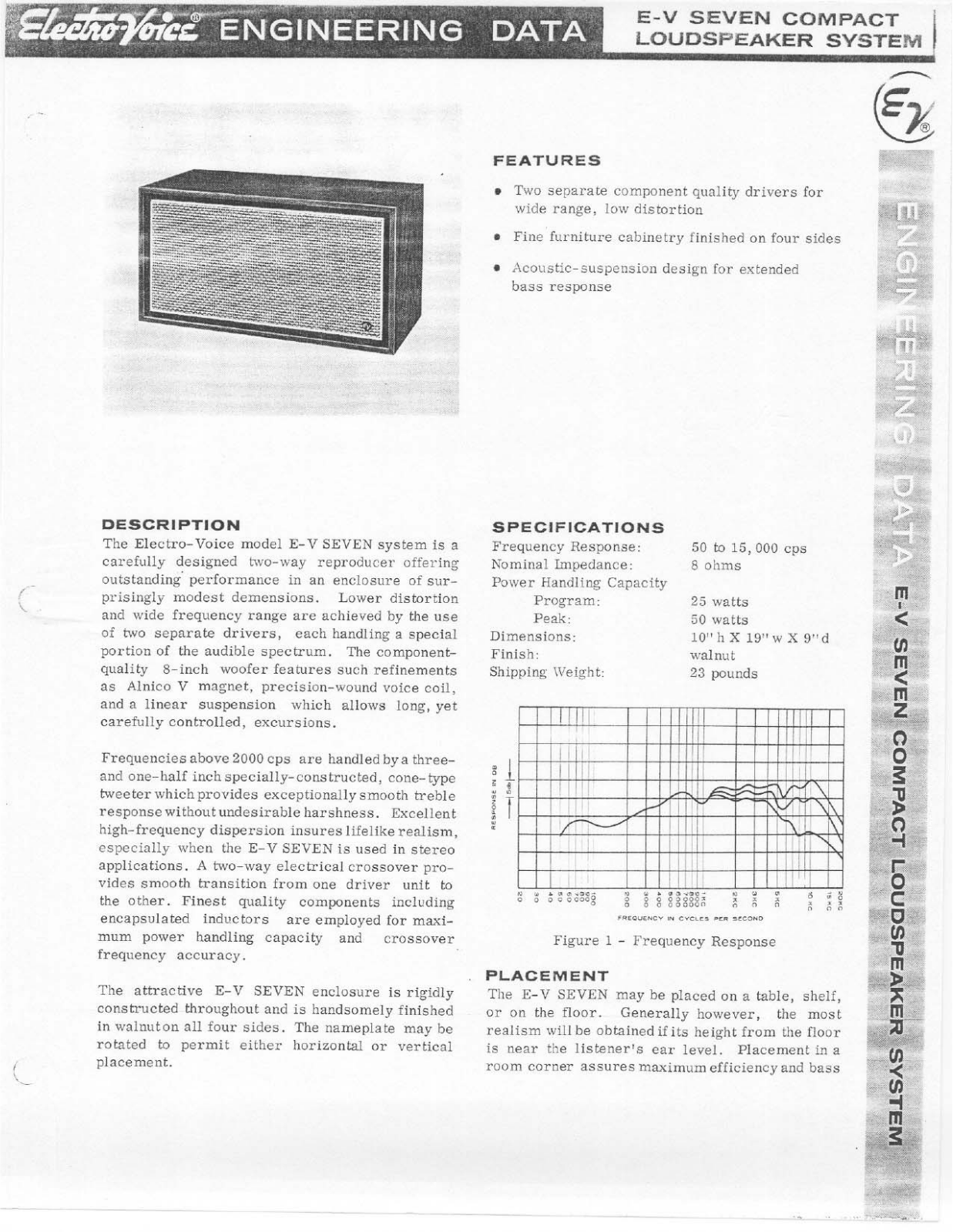 Electro-Voice E-V Seven User Manual