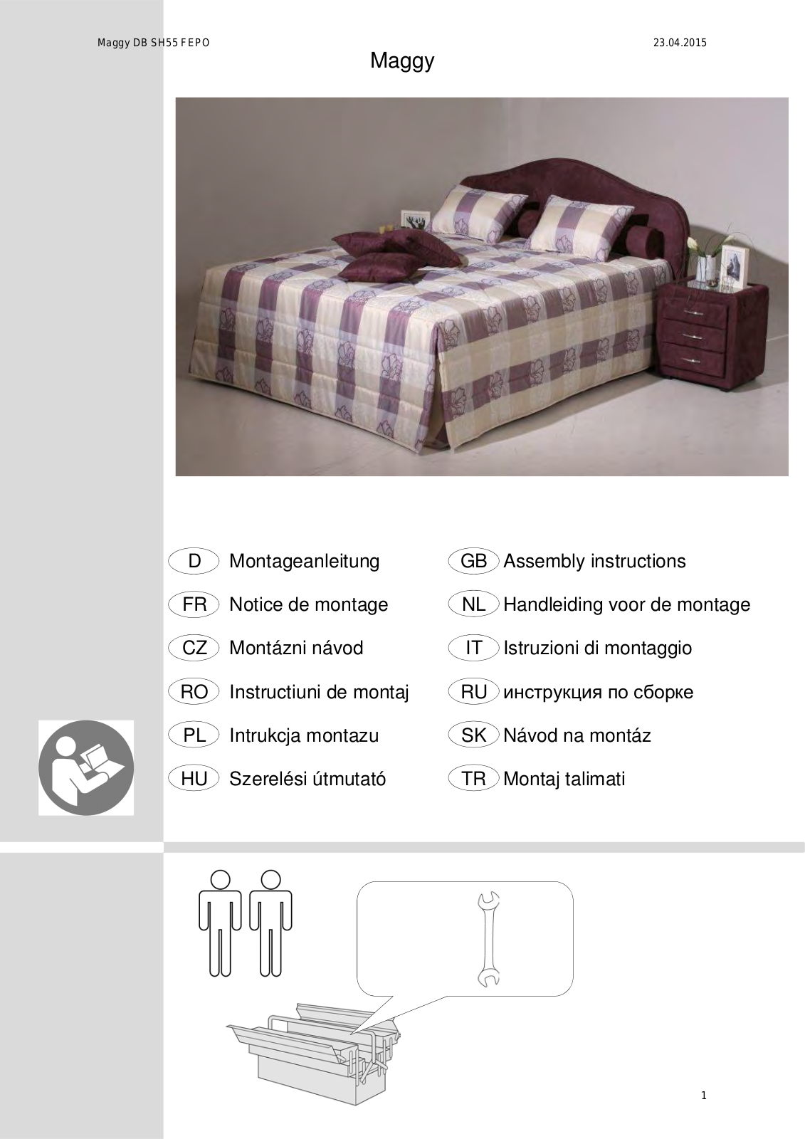 Maintal Maggy Assembly instructions