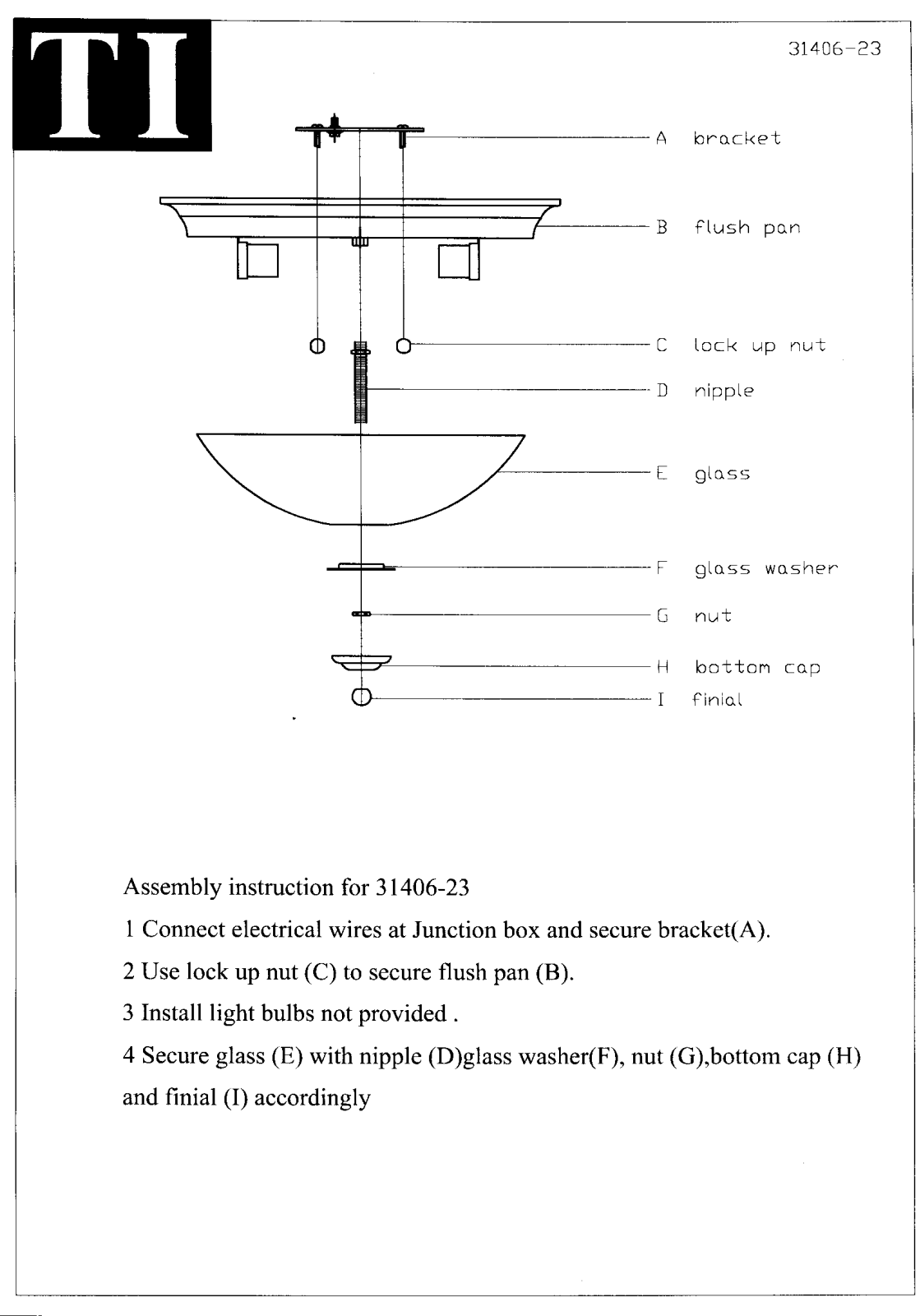 Triarch 31406-23 User Manual