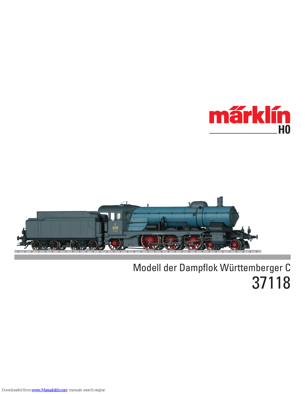 marklin 37118, 45, BR 42, 94.5, 694 User Manual