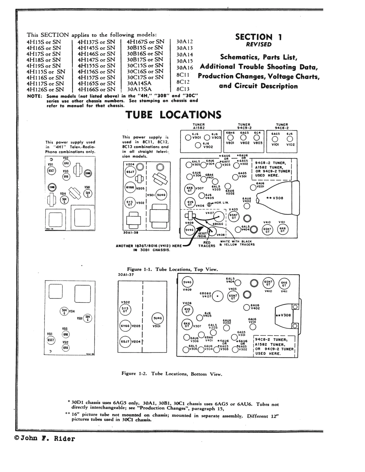 Admiral 30a1 schematic