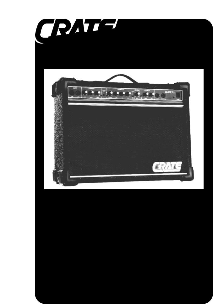 Crate Amplifiers G40CXL User Manual