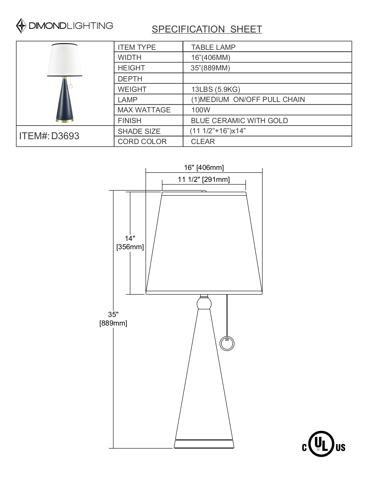 ELK Home D3693 User Manual