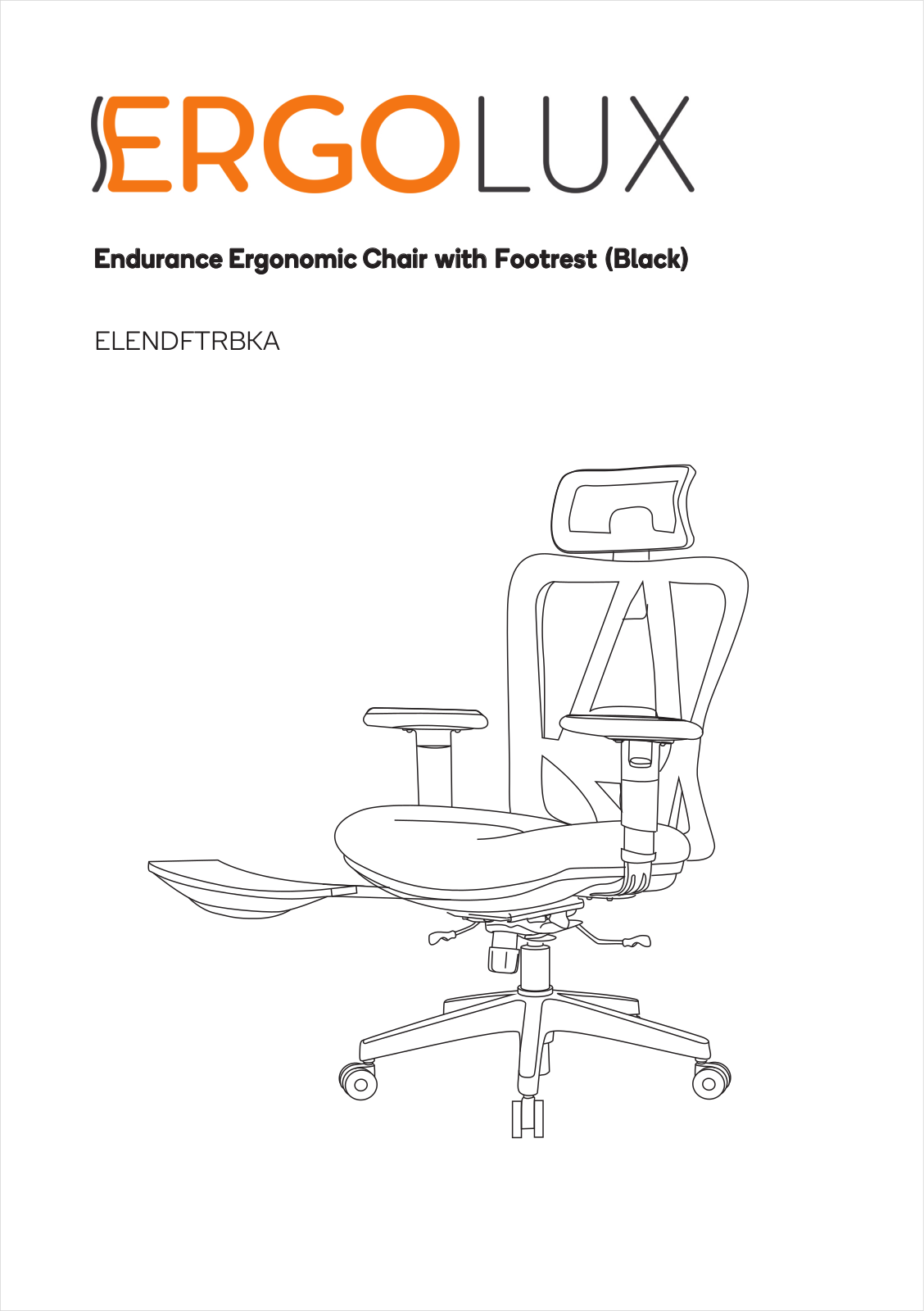 Ergolux ELENDFTRBKA User guide - ManualMachine.com