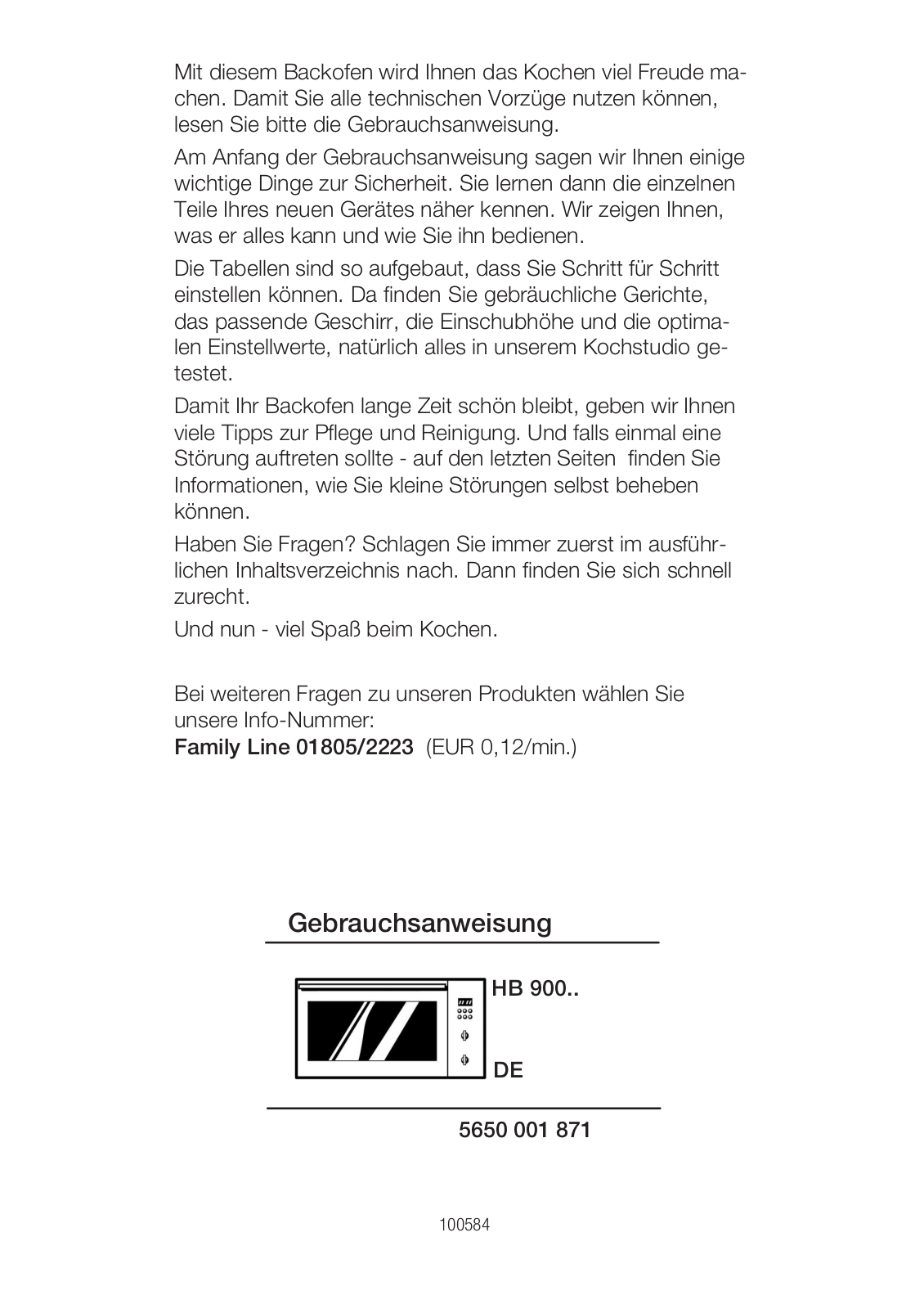 Siemens HB90054 User Manual