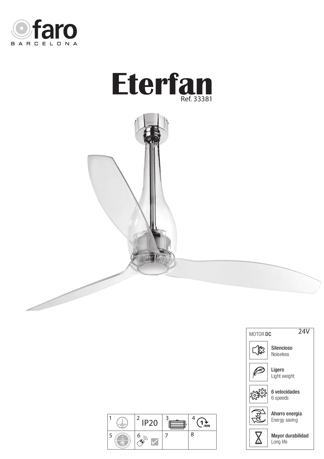 Faro Eterfan 33381 Operating Instructions - ManualMachine.com