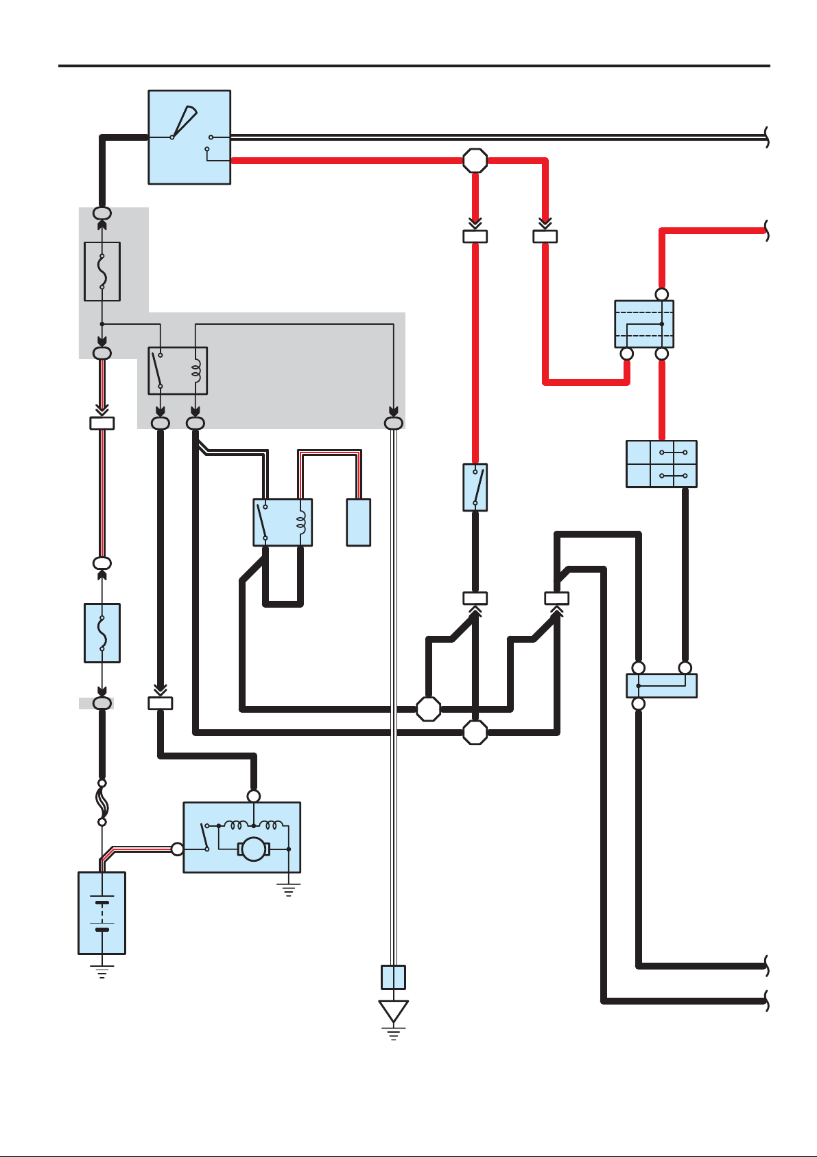 Toyota Corolla 2004 Electrical Wiring Diagram Starting and Ignition