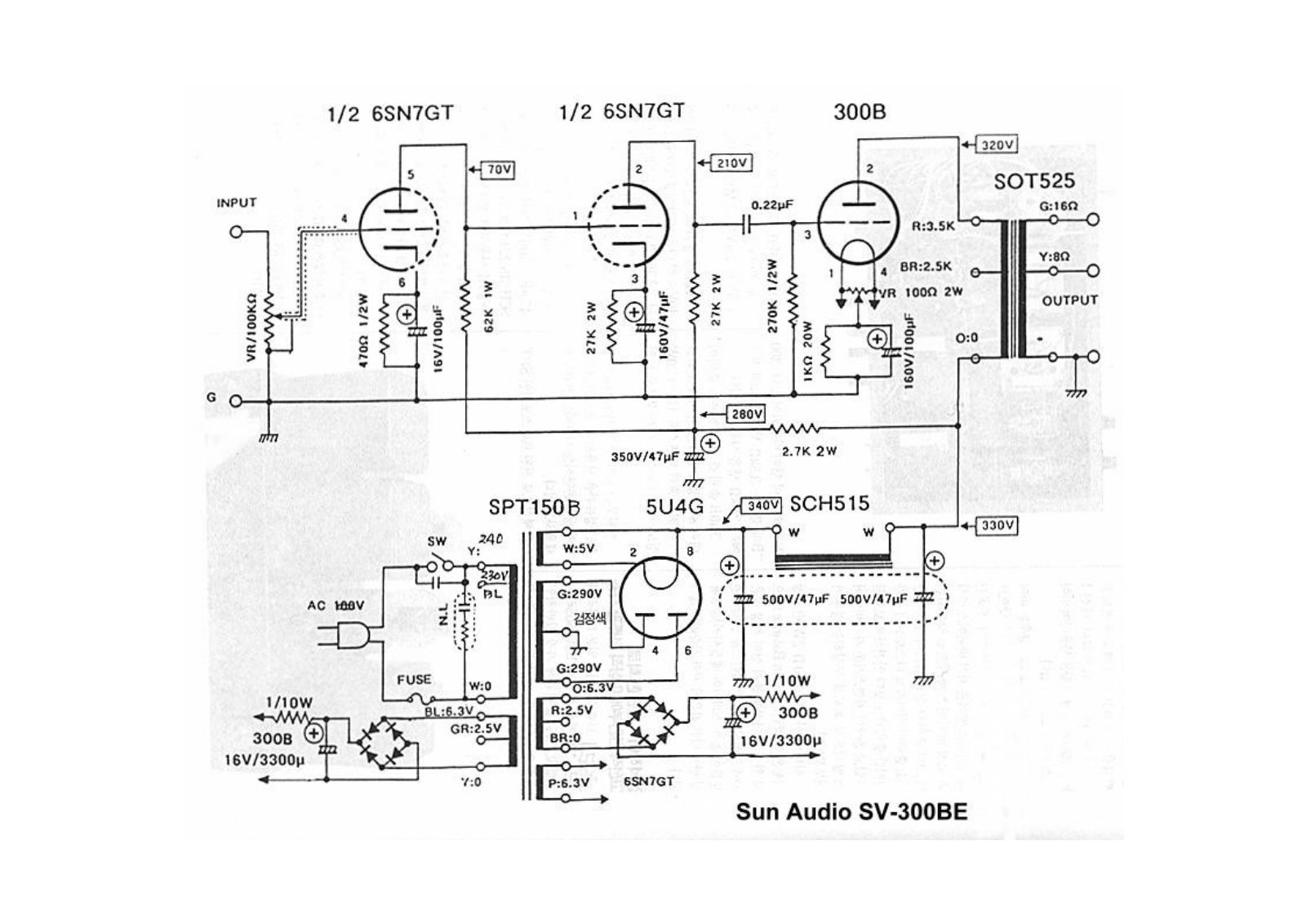 Other S Sun-SV300BE Schematic - ManualMachine.com