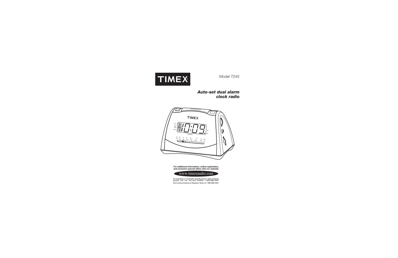 Timex T245 Owner Manual