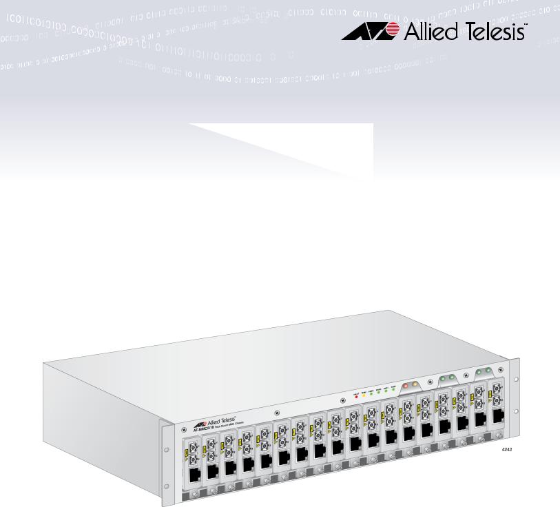 Allied Telesis AT-MMCR18 User Manual