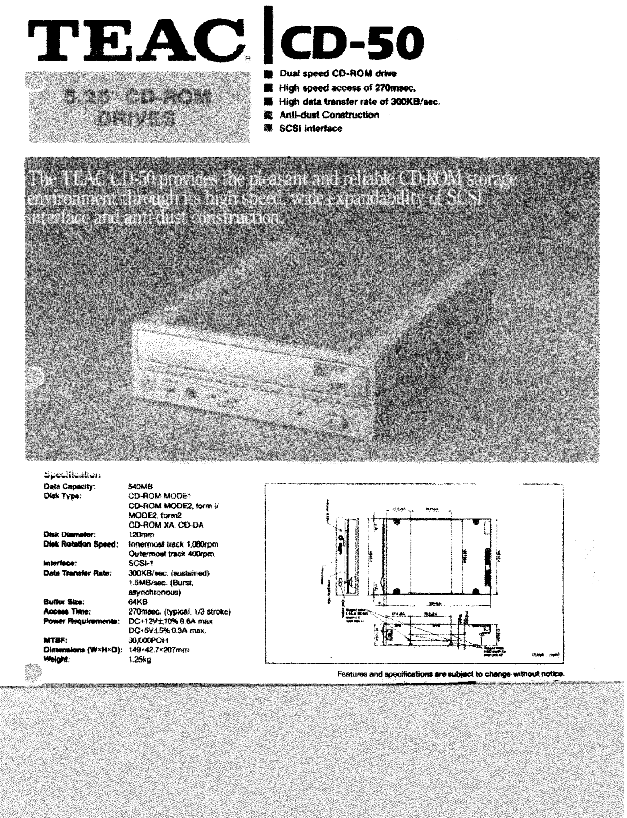 Teac 5CD0010A User Manual