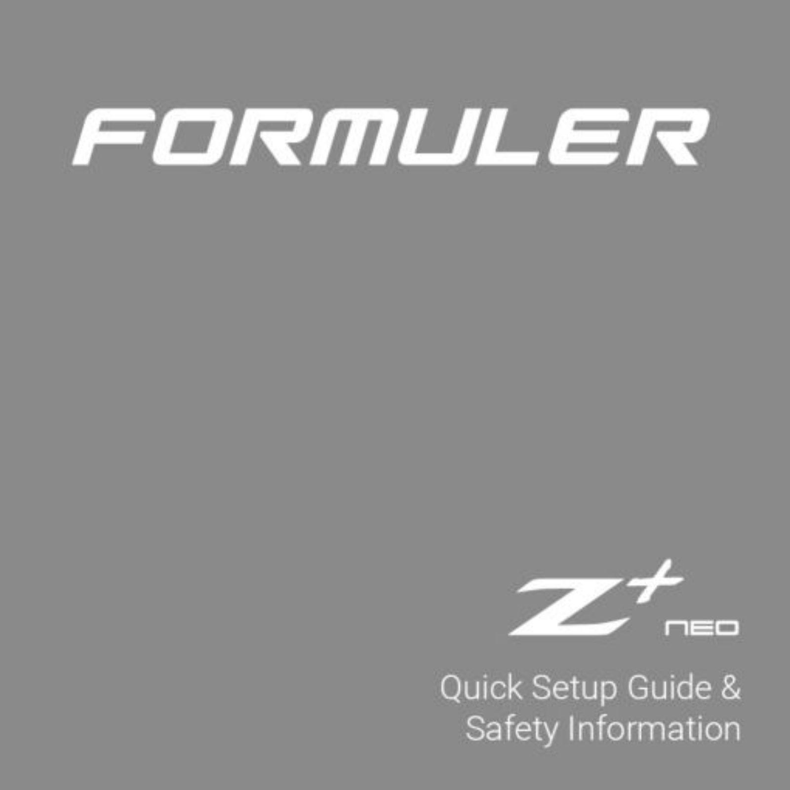 Formuler Z+ Neo User guide - ManualMachine.com