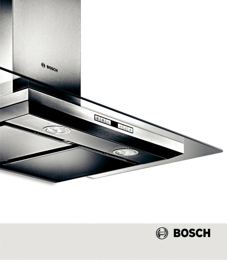 Bosch DIB09E850B, DIA09E751B INSTALLATION GUIDE