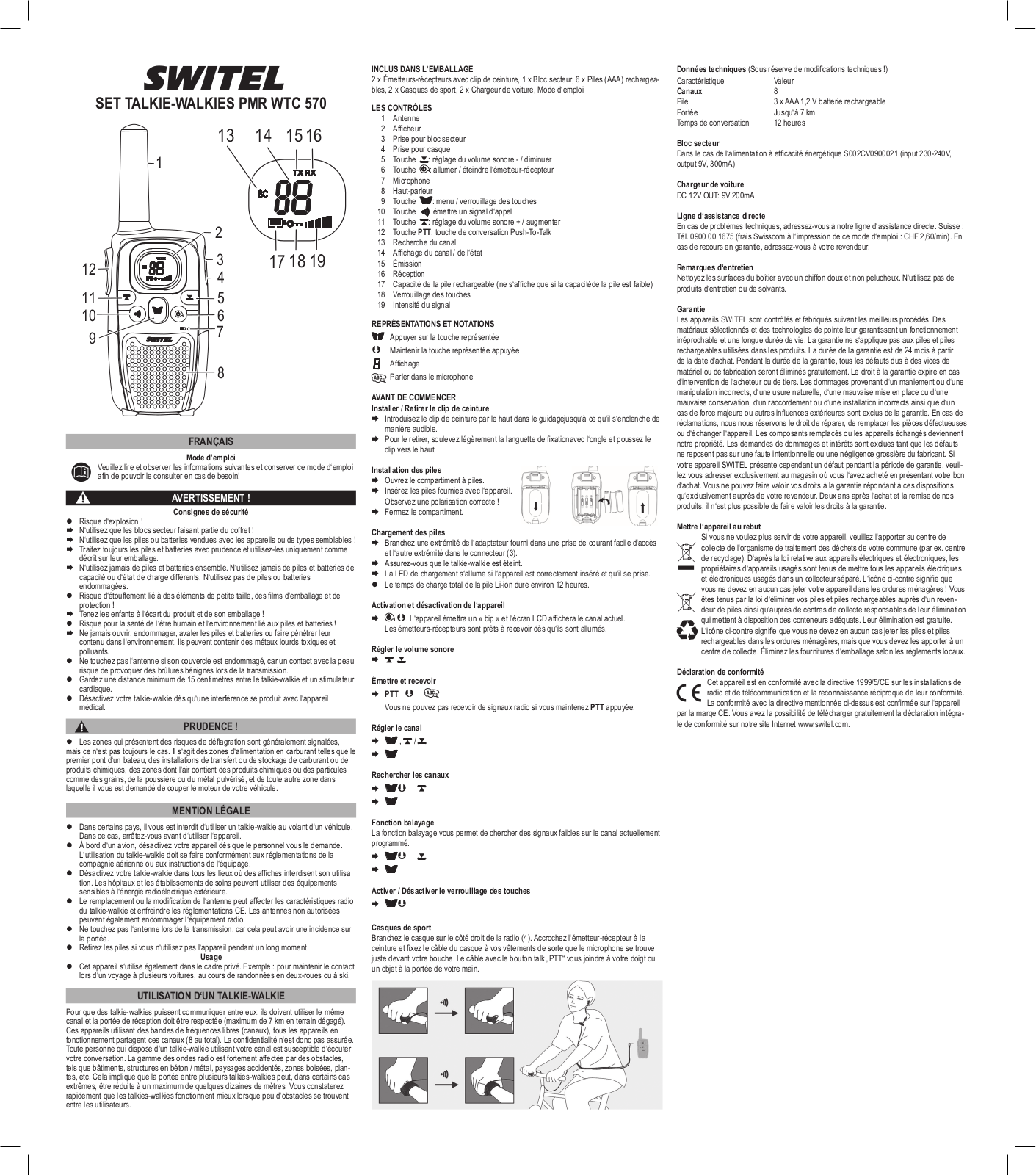 Switel WTC570 User guide - ManualMachine.com