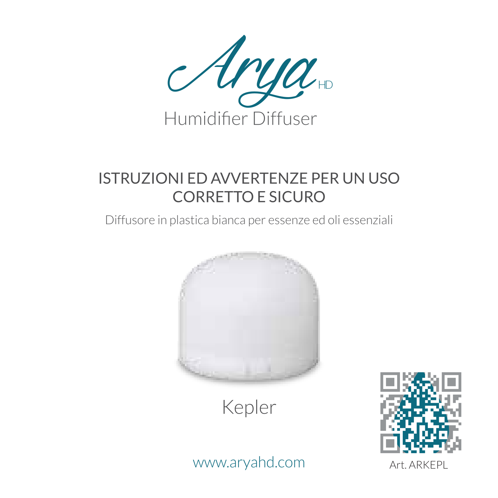 Arya HD Kepler User guide - ManualMachine.com