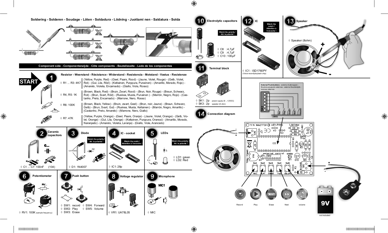 Velleman MK195 User Manual