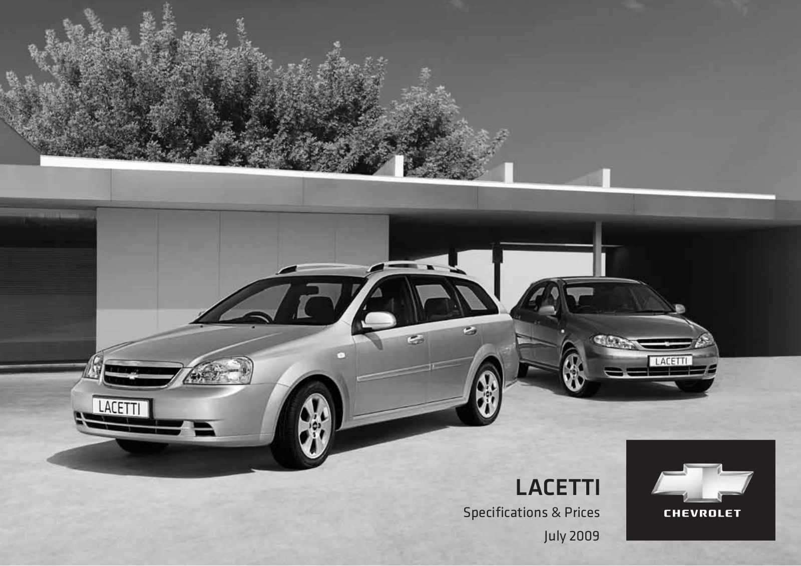 Chevrolet LACETTI 2009 Specifications & Prices