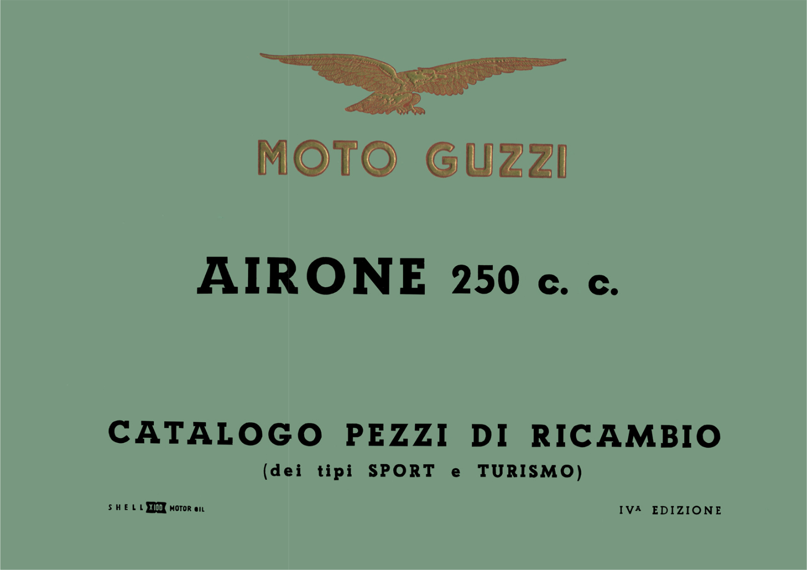 Moto Guzzi Airone Parts List