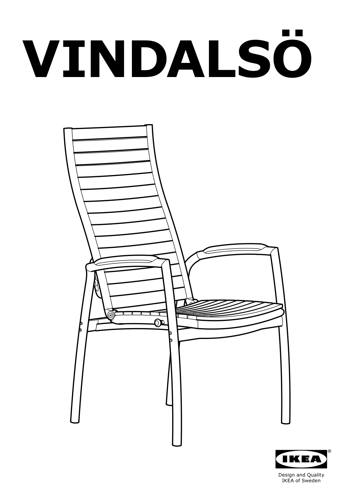 IKEA VINDALSO User Manual