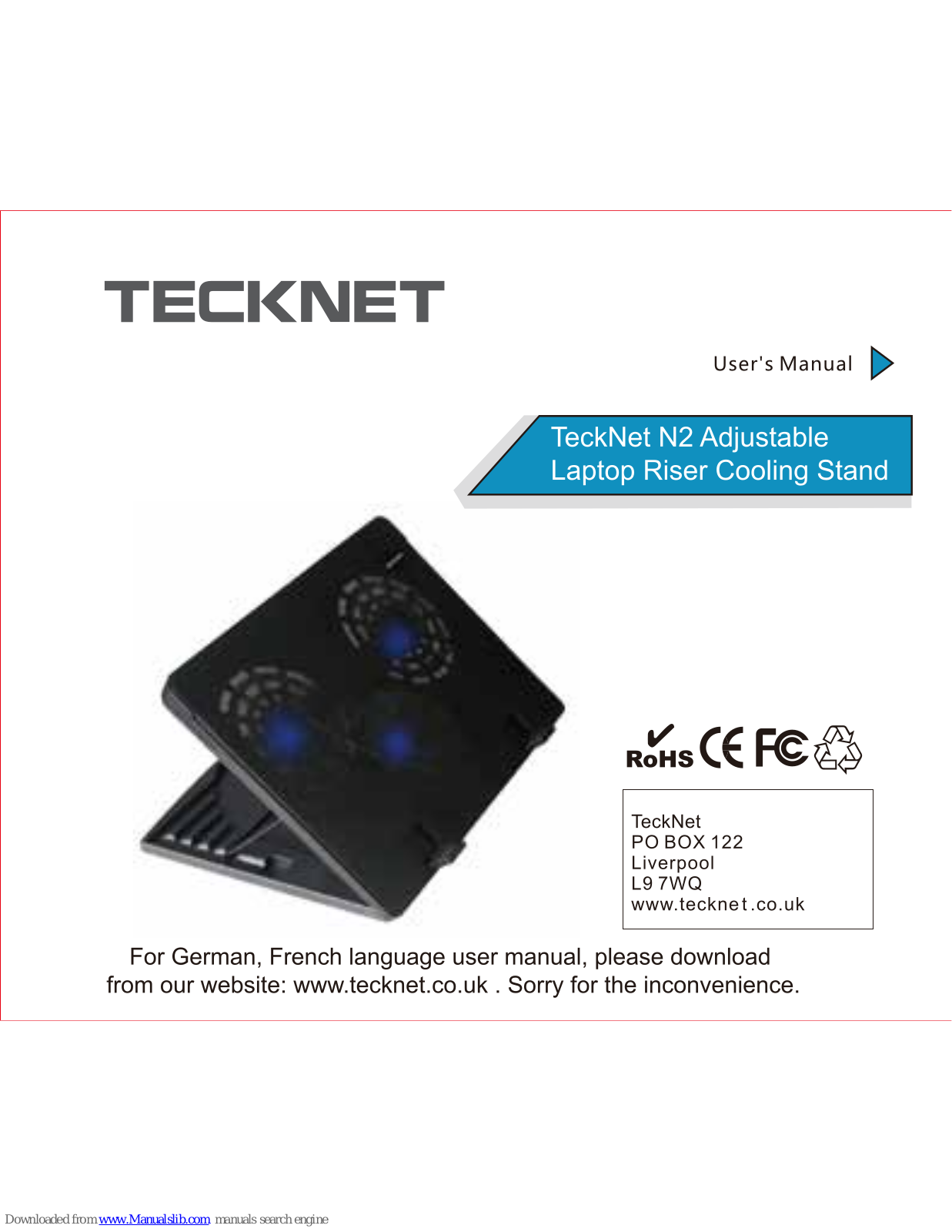 Tecknet N2 User Manaul