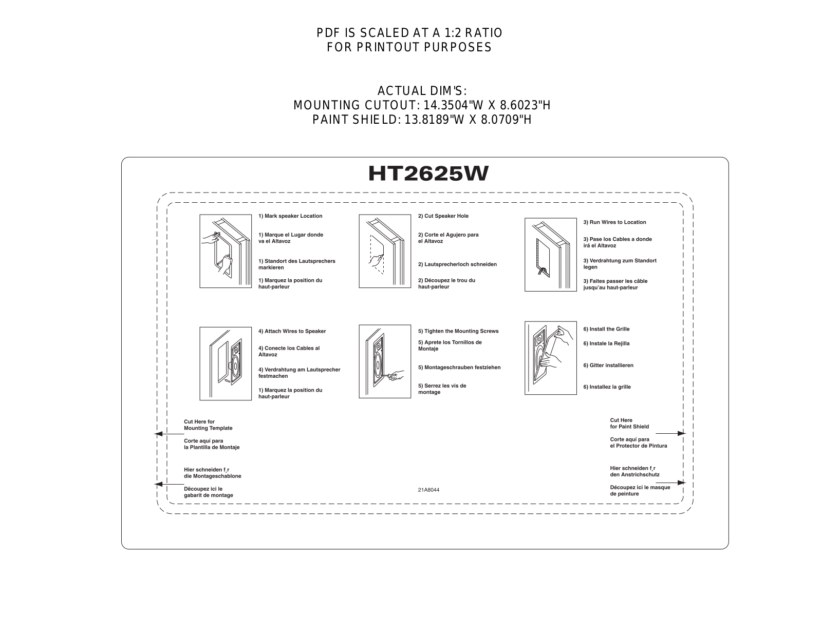 MTX HT2625W Instruction Manual