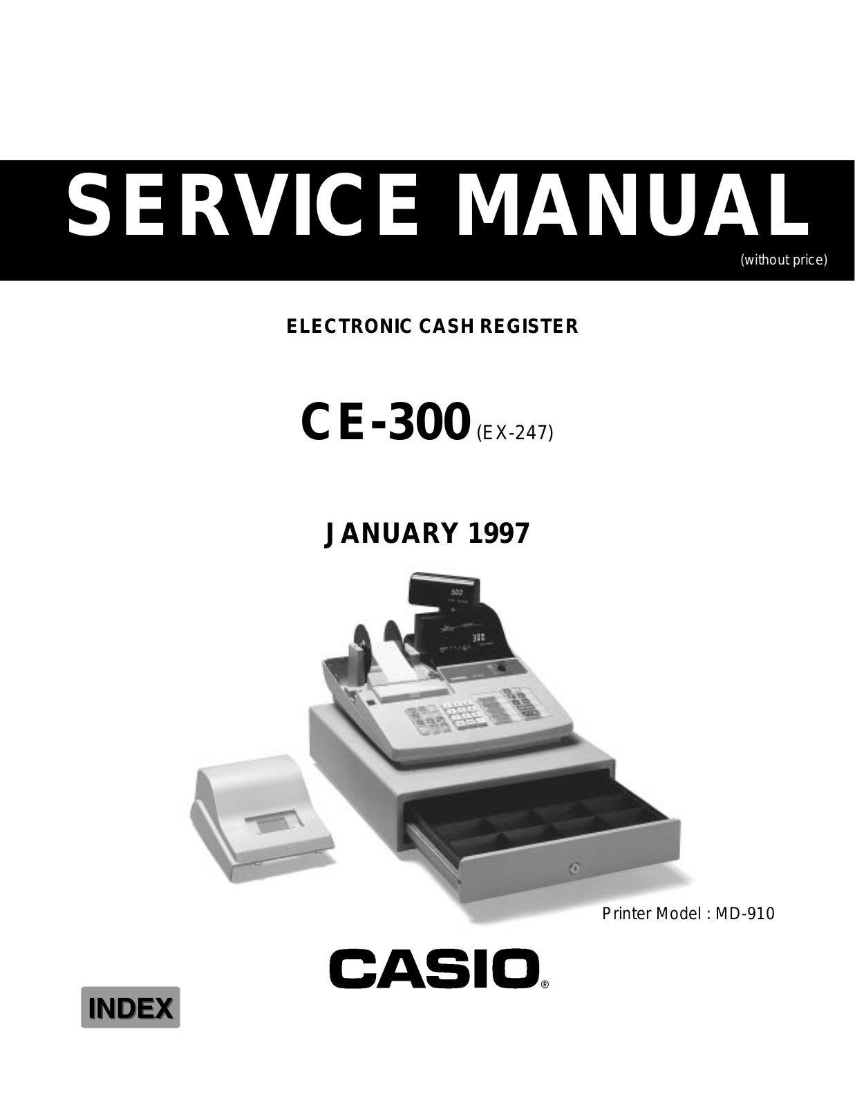 CASIO CE300 Service Manual