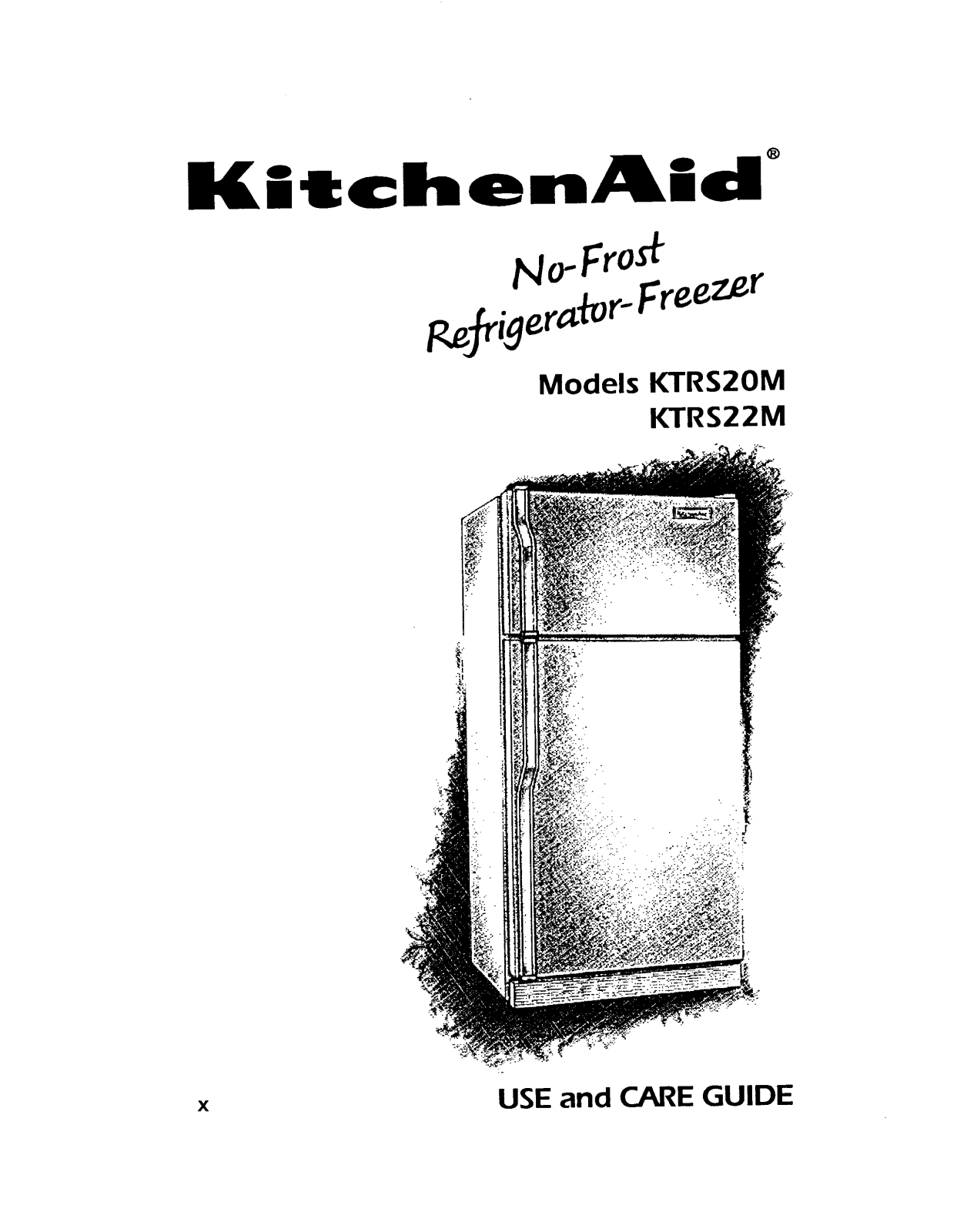 KitchenAid KTRS22M Owner's Manual