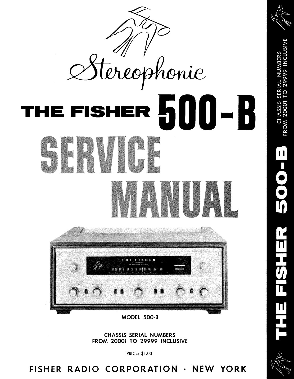 Fisher 500-B Service manual