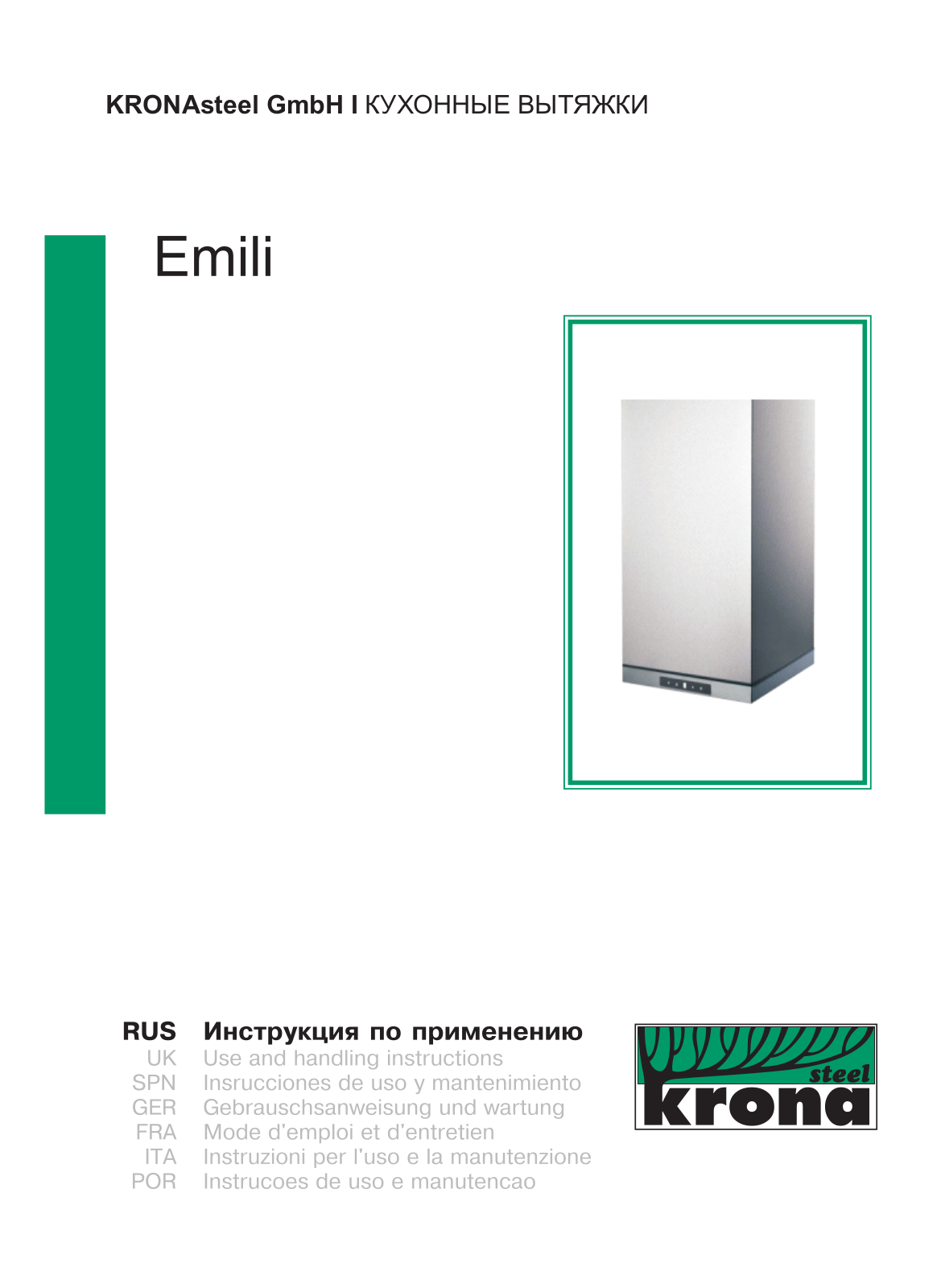 Krona Emili User Manual