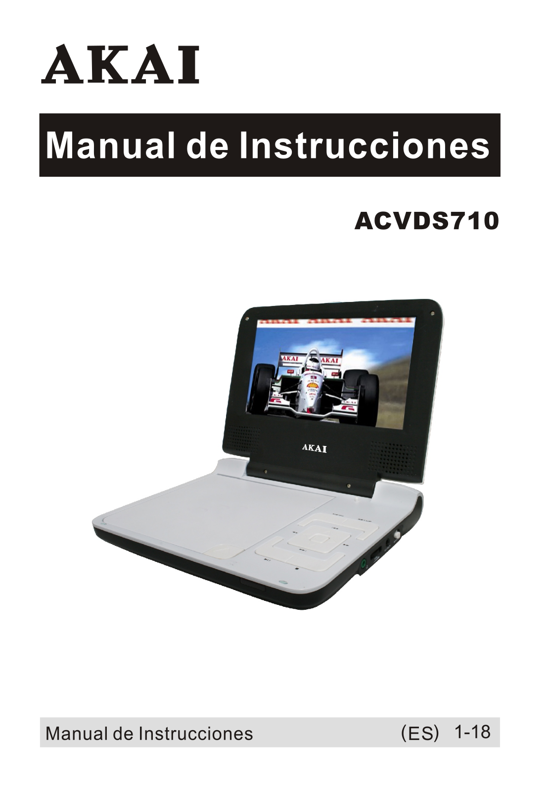 Akai ACVDS710 User Manual