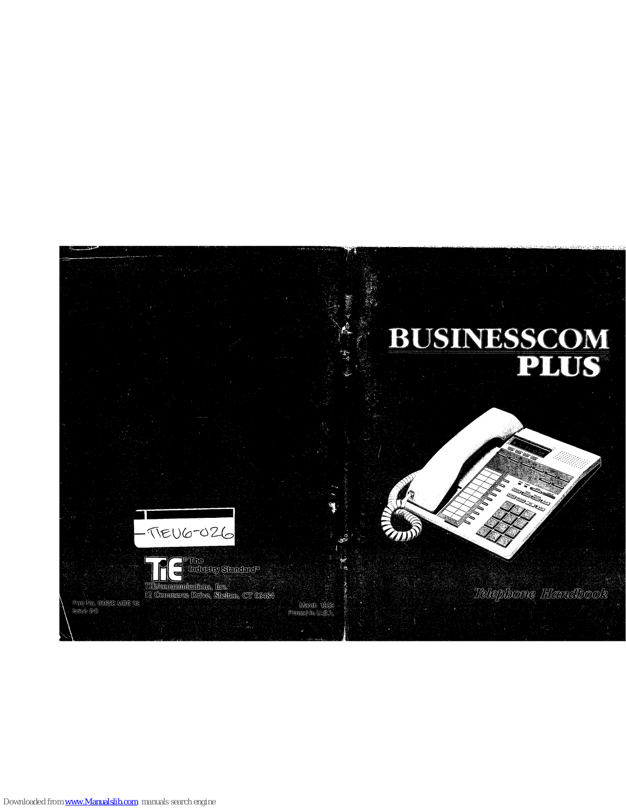 TIE Businesscom Plus, EK-416 Handbook