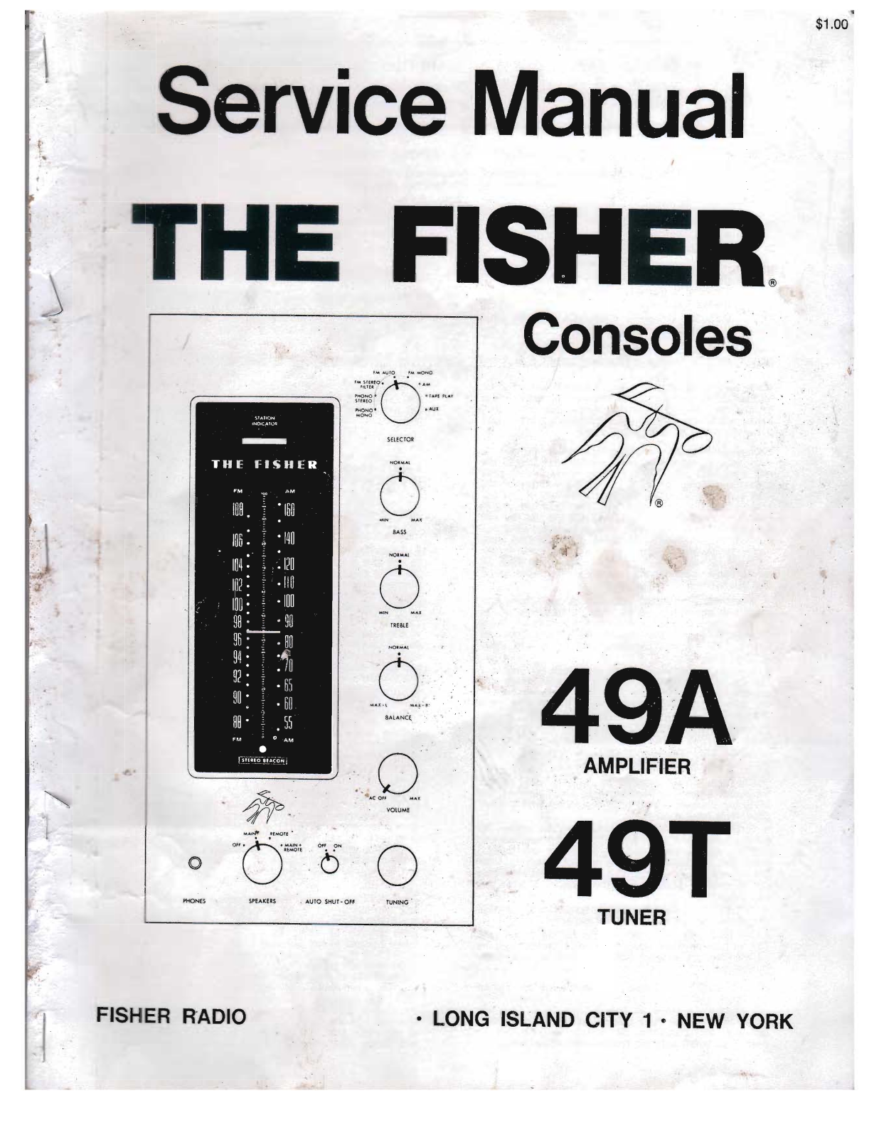 Fisher 49-A, 49-T Service Manual