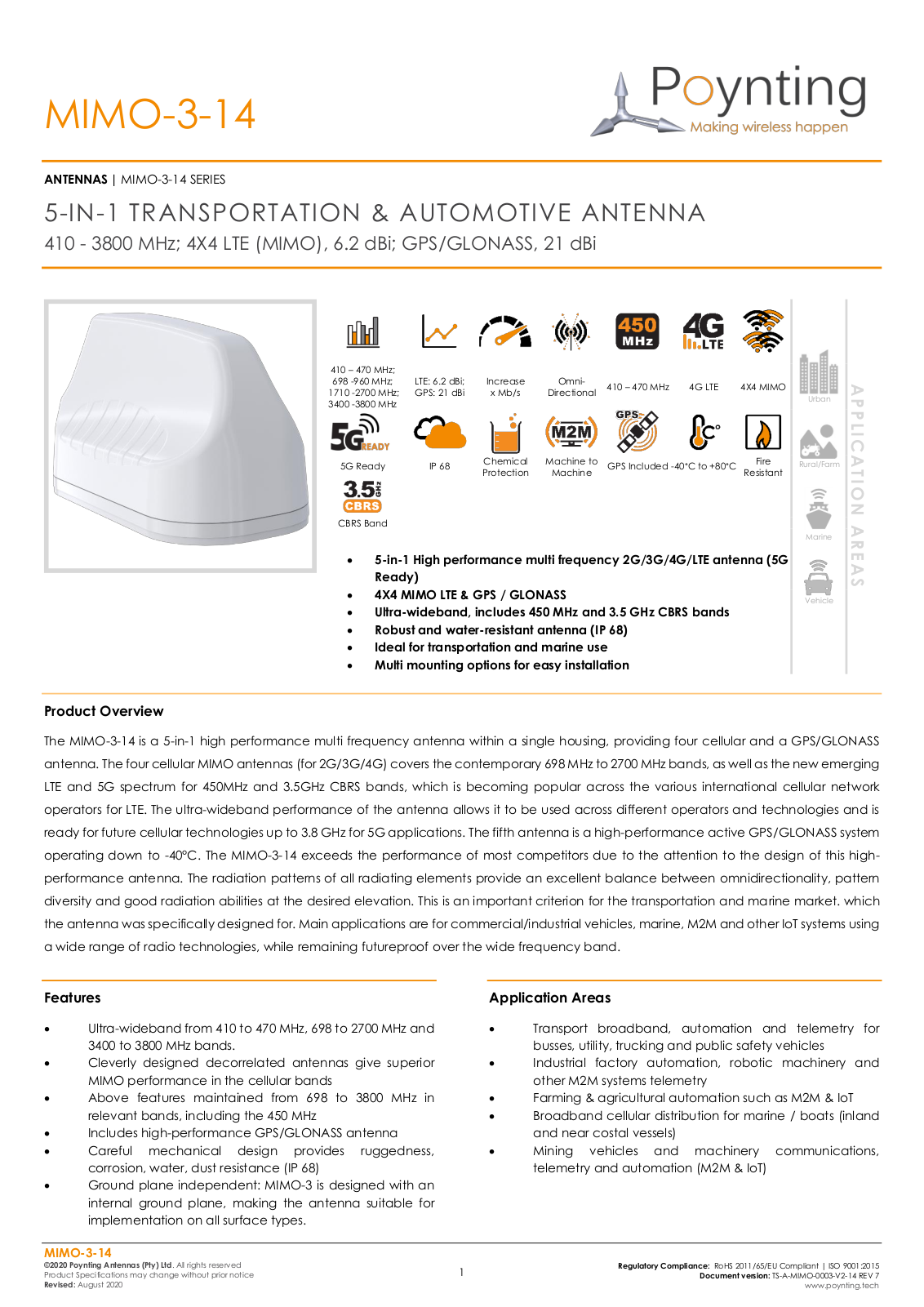 POYNTING POY MIMO-3-14 Datasheet - ManualMachine.com