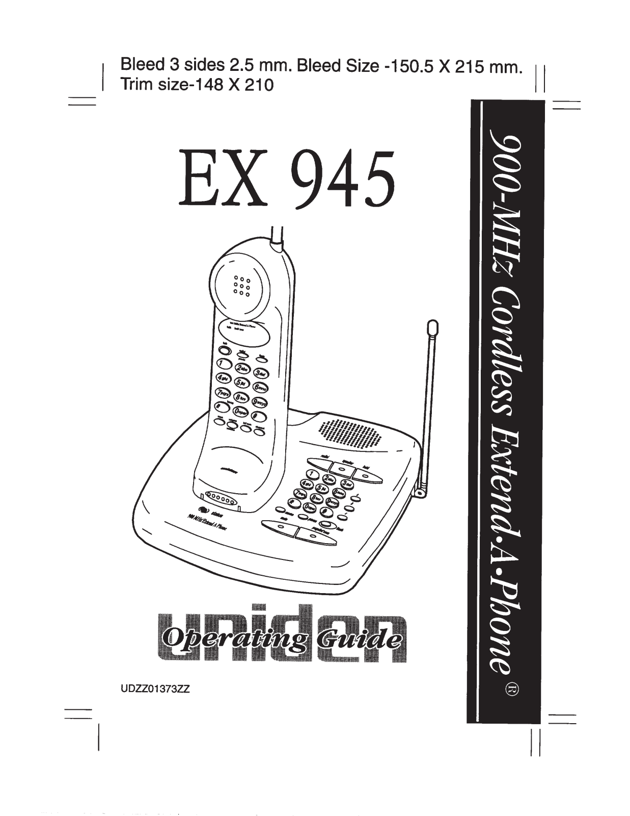 Uniden EX 945 User Manual