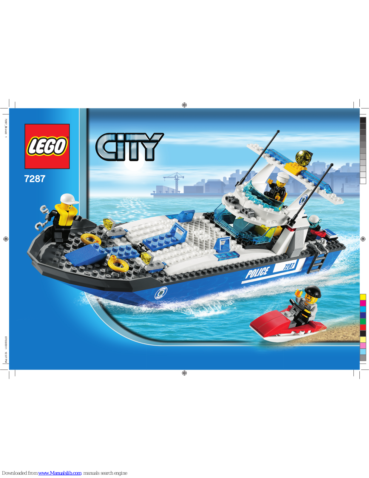 LEGO CITY 7287 Building Instructions