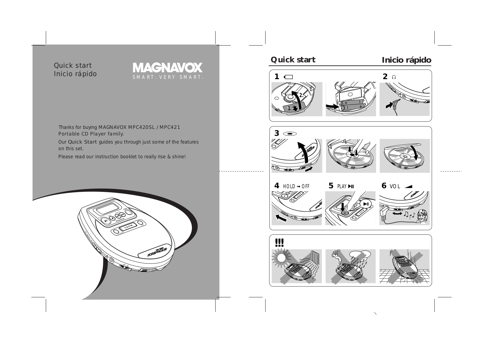 Magnavox MPC421 User Manual