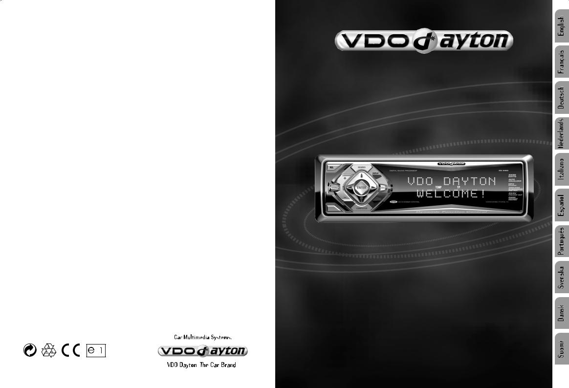 VDO DAYTON CD 4203, CD 4403 User Manual