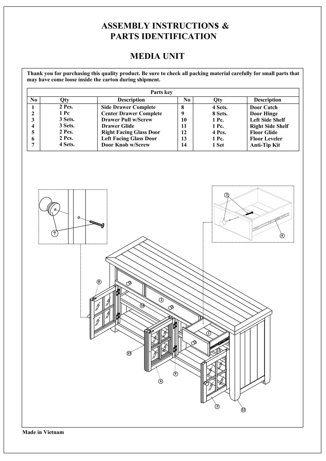 Sand & Stable BCMH4843 Assembly Instructions - ManualMachine.com