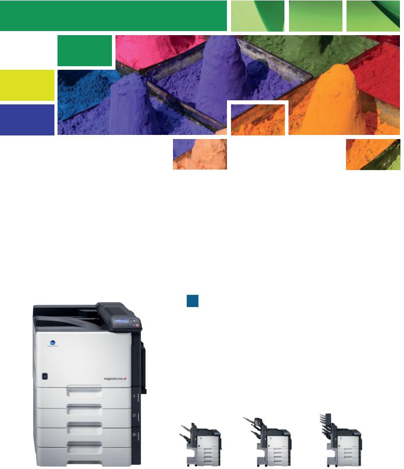 Konica minolta MAGICOLOR 8650DN Brochure