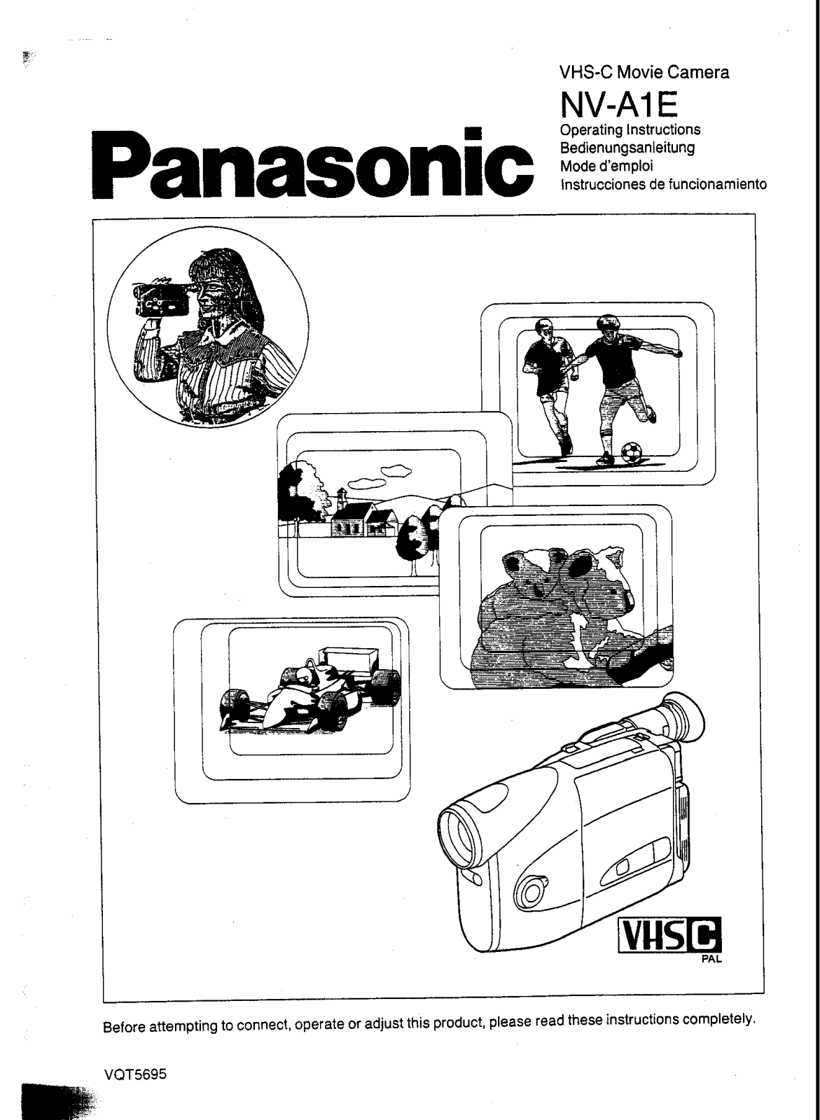 Panasonic NV-A1E User Manual