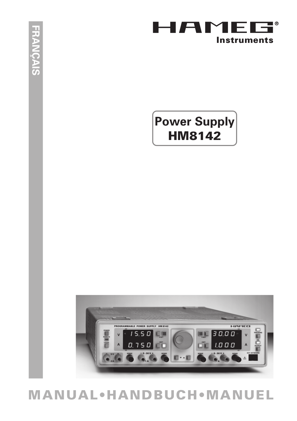 HAMEG HM8142 User Guide