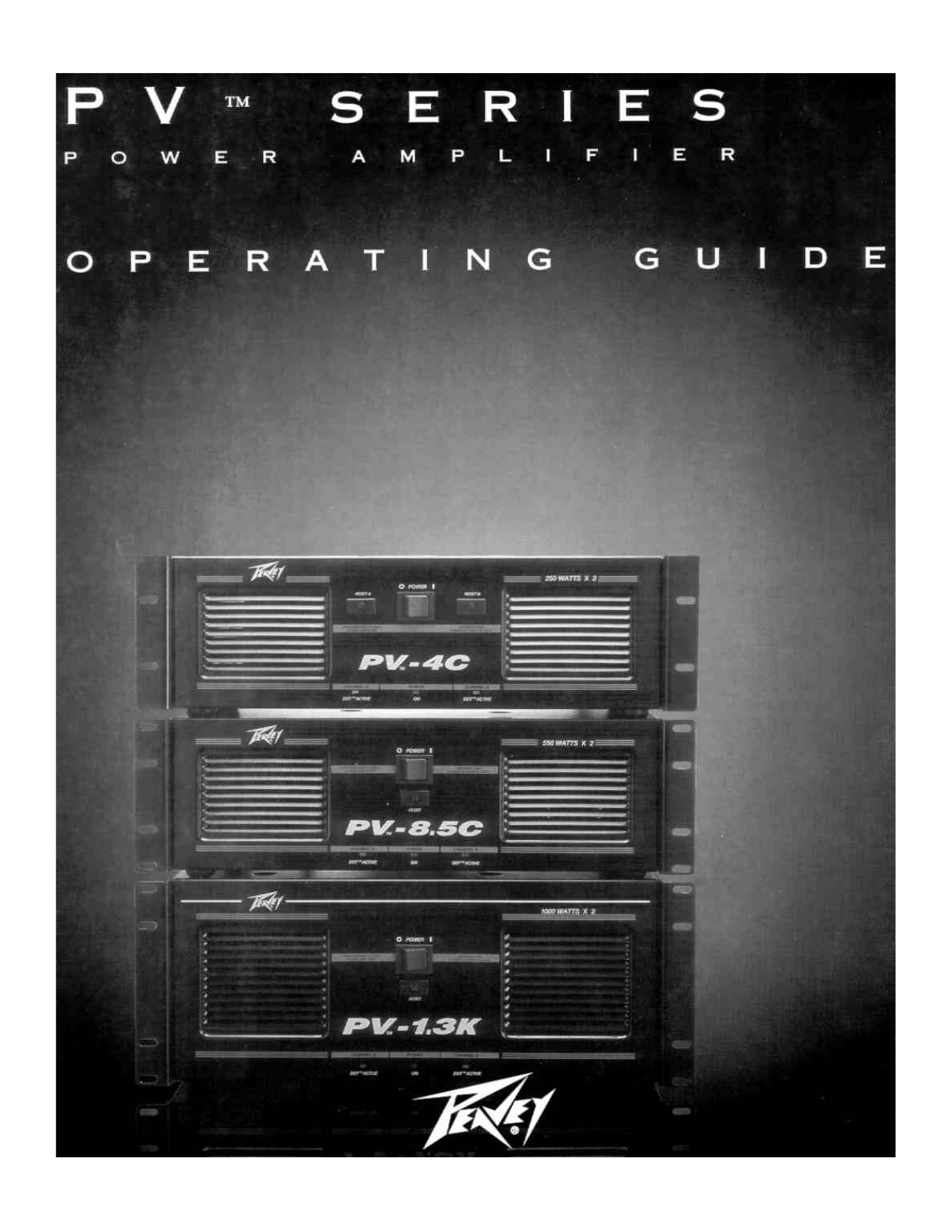 Peavey PV 4C User Manual