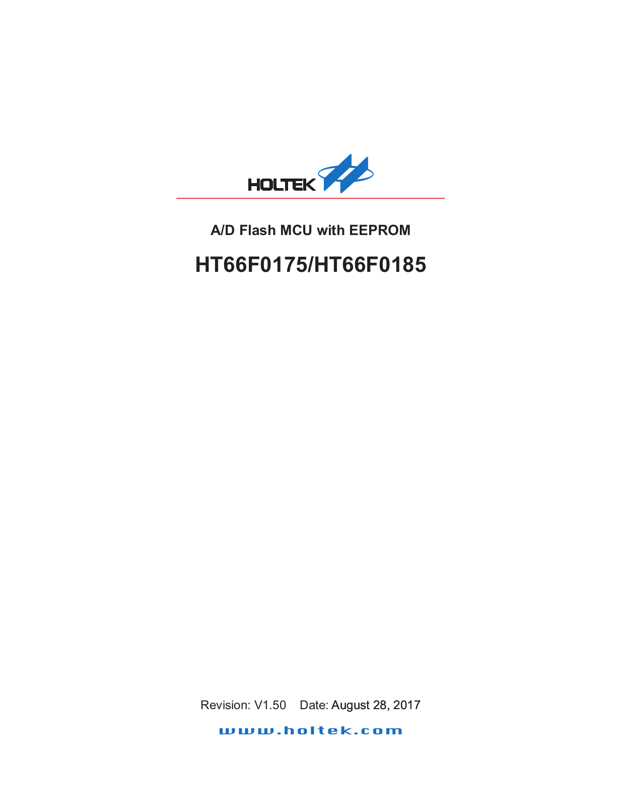 Holtek HT66F0175, HT66F0185 User Manual - ManualMachine.com